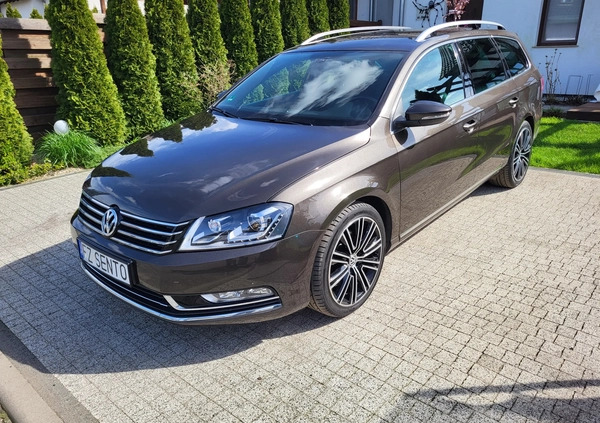 samochody osobowe Volkswagen Passat cena 39900 przebieg: 185000, rok produkcji 2012 z Góra